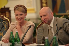 Юлія Тимошенко та Олександр Турчинов