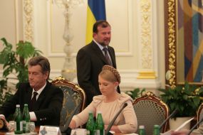 Віктор Ющенко, Віктор Балога та Юлія Тимошенко