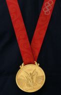 Gilded medal