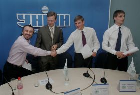 Вадим Скрипник, Алексей Толкачев, Зиновий Черпицкий и Андрей Мяновский