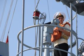 Капитан на мостике