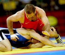 Georgii Tibilov and Khetag Gazyumov