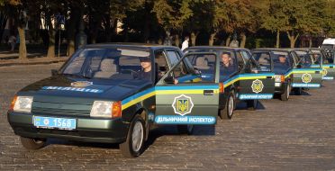 Cars of district inspectors