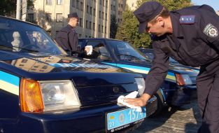 Car of district inspector