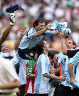 Players of collapsible command of Argentina