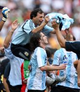 Players of collapsible command of Argentina
