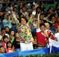 Anna Bessonova and Filipp Kirkorov