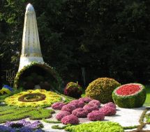 Выставка цветов ко Дню независимости