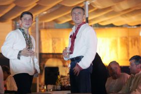 Леонид Черновецкий, Олесь Довгий, Иван Плющ и Виктор Ющенко