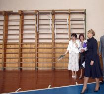 Timoshenko examined by the gymnasium