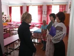Timoshenko examined by the apartment of school