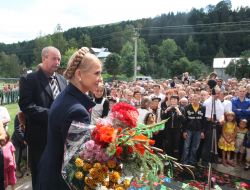 Timoshenko at village
