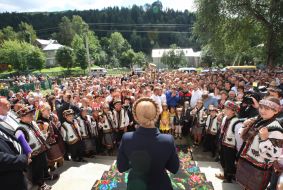 Timoshenko at village