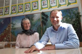 Arseniy Yatsenyuk and Kseniya Dudalya