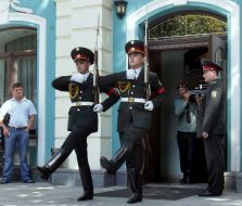 Farewell with the deputy Mikhail Sirota