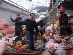 Another fire at the «Barabashovo» market