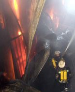 Чергова пожежа на ринку «Барабашово»