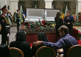 Farewell with the deputy Mikhail Sirota