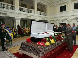 Farewell with the deputy Mikhail Sirota