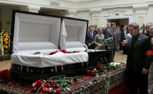 Farewell with the deputy Mikhail Sirota