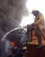 Чергова пожежа на ринку «Барабашово»