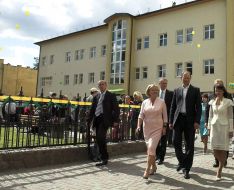 Arseniy Yatsenyuk and Tamara Smovzhenko