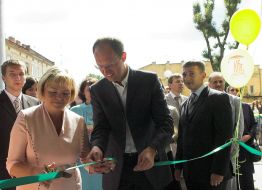 Arseniy Yatsenyuk, Miroslav Senyk, Tamara Smovzhenko and Nikolay Kmit