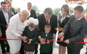 Viktor Yushchenko and Vera Ulyanchenko