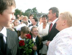 Viktor Yushchenko and Vera Ulyanchenko