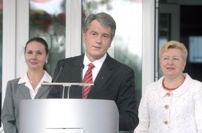 Viktor Yushchenko and Vera Ulyanchenko