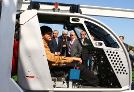 Anatoliy Bliznyuk on an exhibition ”Ugol / Mining-2008”