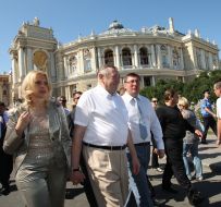 Юрій Луценко та Едуард Гурвіц