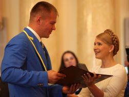 Yuliya Timoshenko and Vyacheslav Glazkov