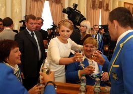Yuliya Timoshenko and Olga Korobka