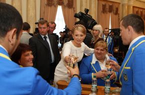 Yuliya Timoshenko and Olga Korobka