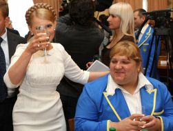 Yuliya Timoshenko and Olga Korobka