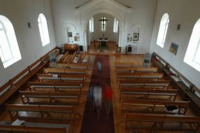 Boys at Lutheran church