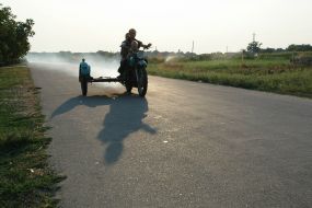 Countrymen of Zmievka village