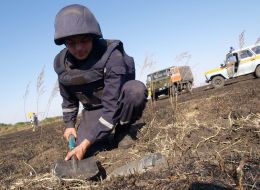 Изъятие остатков боеприпасов