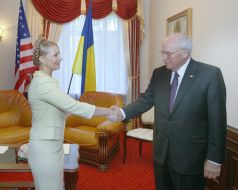 Yuliya Timoshenko and Richard Cheney