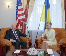 Yuliya Timoshenko and Richard Cheney