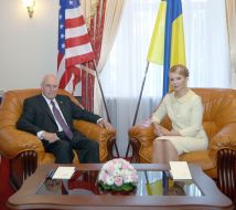 Yuliya Timoshenko and Richard Cheney