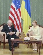 Yuliya Timoshenko and Richard Cheney