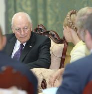Yuliya Timoshenko and Richard Cheney