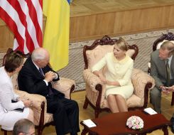 Yuliya Timoshenko and Richard Cheney
