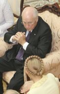 Yuliya Timoshenko and Richard Cheney