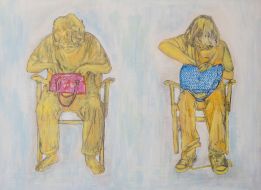 Экспонат Международного симпозиума современного искусства ”Бирючий - 008”