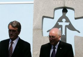 Viktor Yushchenko and Richard Cheney