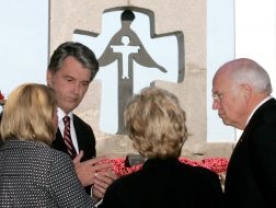 Viktor and Yekaterina Yushchenko, Richard and Lynne Cheney