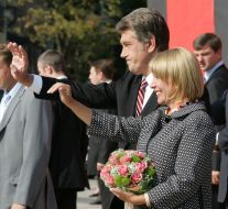 Viktor and Yekaterina Yushchenko
